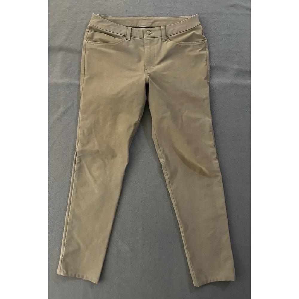Lululemon Pants Men's 31x30 Brown Canvas Jeans 5 Pocket